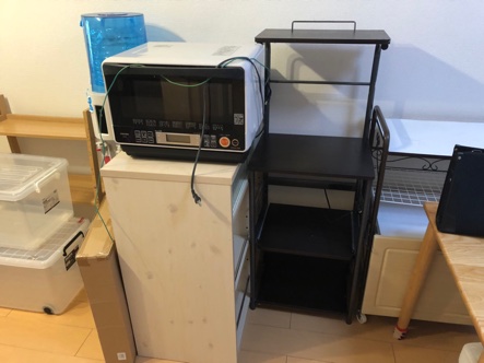小松市のお客様 さんの不用品回収前の部屋の画像