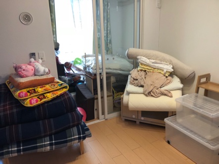 野々市市のお客様 U.Kさんの不用品回収前の部屋の画像