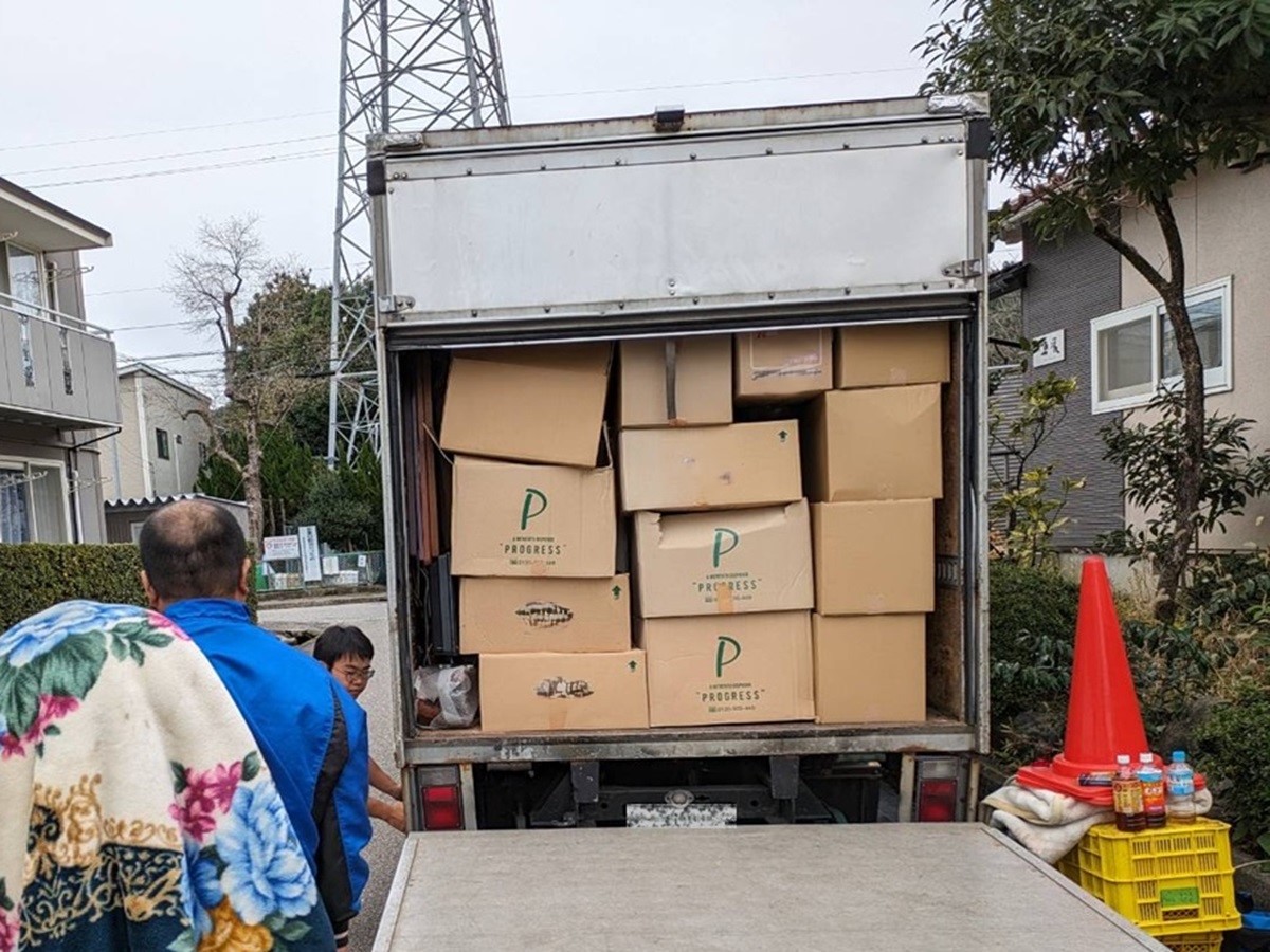 「家の中の不用品を整理した後、回収のご依頼をいただきました」作業写真